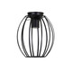 Industrial Design Batten Fix Light With Black Cage B22 60W Industrial Design Batten Fix Light With Black Cage B22 60W
